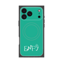 プレミアムスクエアケース with MagSafe［ オリジナル - ENFJ 主人公 - アルファベット - グリーン ］