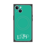 プレミアムスクエアケース with MagSafe［ オリジナル - ENFP 運動家 - アルファベット - グリーン ］