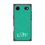 プレミアムスクエアケース with MagSafe［ オリジナル - ENFP 運動家 - アルファベット - グリーン ］