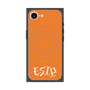 プレミアムスクエアケース with MagSafe［ オリジナル - ESTP 起業家 - アルファベット - オレンジ ］