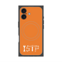 プレミアムスクエアケース with MagSafe［ オリジナル - ISTP 巨匠 - アルファベット - オレンジ ］