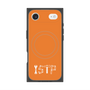 プレミアムスクエアケース with MagSafe［ オリジナル - ISTP 巨匠 - アルファベット - オレンジ ］