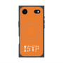 プレミアムスクエアケース with MagSafe［ オリジナル - ISTP 巨匠 - アルファベット - オレンジ ］