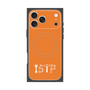 プレミアムスクエアケース with MagSafe［ オリジナル - ISTP 巨匠 - アルファベット - オレンジ ］