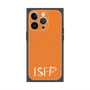 プレミアムスクエアケース with MagSafe［ オリジナル - ISFP 冒険家 - アルファベット - オレンジ ］
