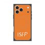 プレミアムスクエアケース with MagSafe［ オリジナル - ISFP 冒険家 - アルファベット - オレンジ ］