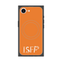 プレミアムスクエアケース with MagSafe［ オリジナル - ISFP 冒険家 - アルファベット - オレンジ ］