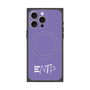 プレミアムスクエアケース with MagSafe［ オリジナル - ENTP 討論者 - アルファベット - パープル ］