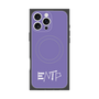プレミアムスクエアケース with MagSafe［ オリジナル - ENTP 討論者 - アルファベット - パープル ］