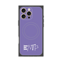 プレミアムスクエアケース with MagSafe［ オリジナル - ENTP 討論者 - アルファベット - パープル ］