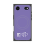 プレミアムスクエアケース with MagSafe［ オリジナル - ENTP 討論者 - アルファベット - パープル ］