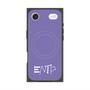 プレミアムスクエアケース with MagSafe［ オリジナル - ENTP 討論者 - アルファベット - パープル ］
