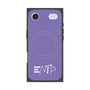 プレミアムスクエアケース with MagSafe［ オリジナル - ENTP 討論者 - アルファベット - パープル ］
