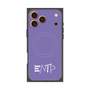 プレミアムスクエアケース with MagSafe［ オリジナル - ENTP 討論者 - アルファベット - パープル ］