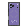 プレミアムスクエアケース with MagSafe［ オリジナル - ENTP 討論者 - アルファベット - パープル ］