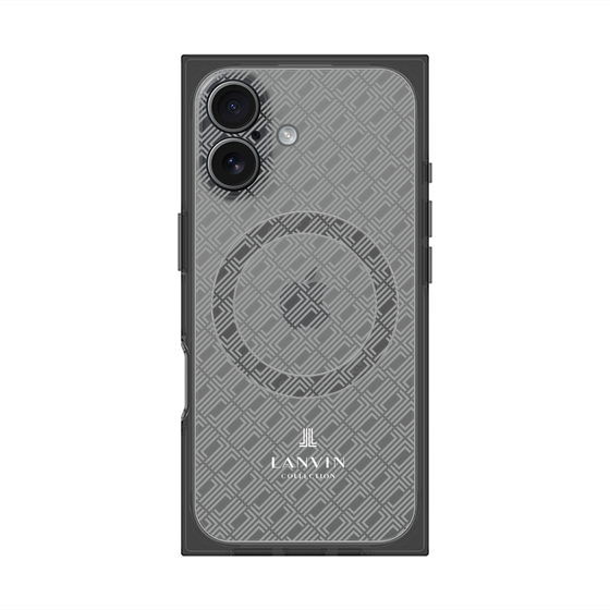 プレミアムスクエアケース with MagSafe［ LANVIN COLLECTION - ロゴパターン ］