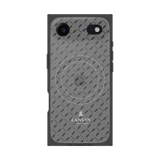 プレミアムスクエアケース with MagSafe［ LANVIN COLLECTION - ロゴパターン ］