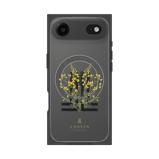 プレミアムスクエアケース with MagSafe［ LANVIN COLLECTION - フラワー ］