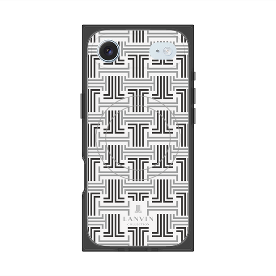 プレミアムスクエアケース with MagSafe［ LANVIN COLLECTION - モノグラム ］