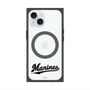 プレミアムスクエアケース with MagSafe［ 千葉ロッテマリーンズ - ワードロゴ - クリア ］
