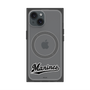 プレミアムスクエアケース with MagSafe［ 千葉ロッテマリーンズ - ワードロゴ - クリア ］