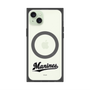 プレミアムスクエアケース with MagSafe［ 千葉ロッテマリーンズ - ワードロゴ - クリア ］