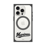 プレミアムスクエアケース with MagSafe［ 千葉ロッテマリーンズ - ワードロゴ - クリア ］