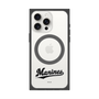 プレミアムスクエアケース with MagSafe［ 千葉ロッテマリーンズ - ワードロゴ - クリア ］