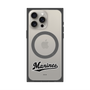 プレミアムスクエアケース with MagSafe［ 千葉ロッテマリーンズ - ワードロゴ - クリア ］