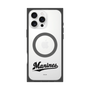 プレミアムスクエアケース with MagSafe［ 千葉ロッテマリーンズ - ワードロゴ - クリア ］