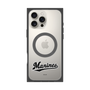 プレミアムスクエアケース with MagSafe［ 千葉ロッテマリーンズ - ワードロゴ - クリア ］