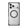 プレミアムスクエアケース with MagSafe［ オリジナル - caseplayロゴ - ホワイト/A ］