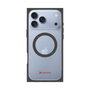 プレミアムスクエアケース with MagSafe［ オリジナル - caseplayロゴ - レッド/A ］