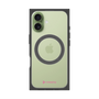 プレミアムスクエアケース with MagSafe［ オリジナル - caseplayロゴ - ピンク/A ］