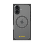 プレミアムスクエアケース with MagSafe［ オリジナル - caseplayロゴ - イエロー/A ］