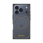 プレミアムスクエアケース with MagSafe［ オリジナル - caseplayロゴ - イエロー/A ］