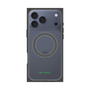 プレミアムスクエアケース with MagSafe［ オリジナル - caseplayロゴ - グリーン/A ］