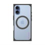 プレミアムスクエアケース with MagSafe［ オリジナル - caseplayロゴ - ピンク/B ］