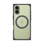 プレミアムスクエアケース with MagSafe［ オリジナル - caseplayロゴ - ピンク/B ］