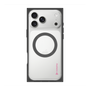 プレミアムスクエアケース with MagSafe［ オリジナル - caseplayロゴ - ピンク/B ］