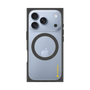 プレミアムスクエアケース with MagSafe［ オリジナル - caseplayロゴ - イエロー/B ］