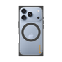プレミアムスクエアケース with MagSafe［ オリジナル - caseplayロゴ - オレンジ/B ］
