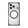プレミアムスクエアケース with MagSafe［ オリジナル - caseplayロゴ - ホワイト/C ］