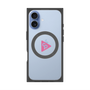 プレミアムスクエアケース with MagSafe［ オリジナル - caseplayロゴ - ピンク/C ］