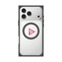 プレミアムスクエアケース with MagSafe［ オリジナル - caseplayロゴ - ピンク/C ］