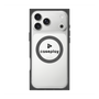 プレミアムスクエアケース with MagSafe［ オリジナル - caseplayロゴ - ブラック/D ］