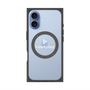 プレミアムスクエアケース with MagSafe［ オリジナル - caseplayロゴ - ホワイト/D ］