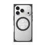 プレミアムスクエアケース with MagSafe［ オリジナル - caseplayロゴ - ホワイト/D ］