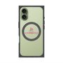 プレミアムスクエアケース with MagSafe［ オリジナル - caseplayロゴ - ピンク/D ］