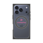 プレミアムスクエアケース with MagSafe［ オリジナル - caseplayロゴ - ピンク/D ］